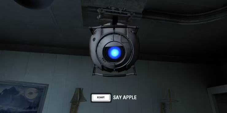 Portal 2 say apple